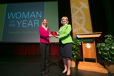 Shannon Fogg and Chancellor